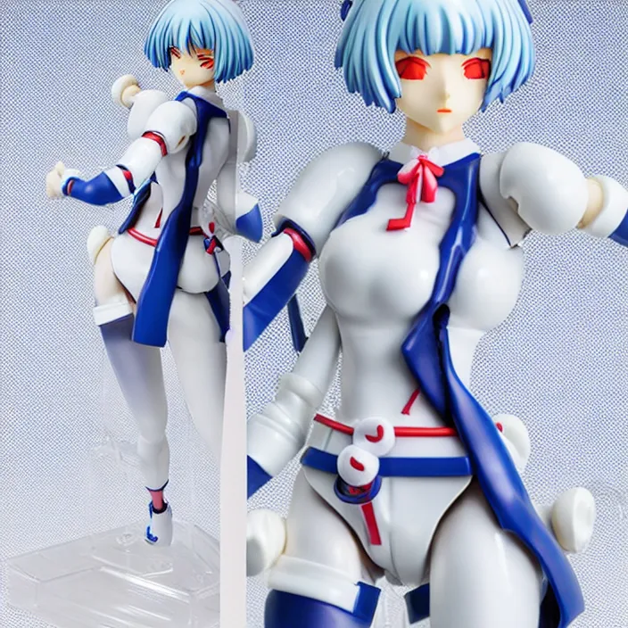 Image similar to rei ayanami pop up parade figurine