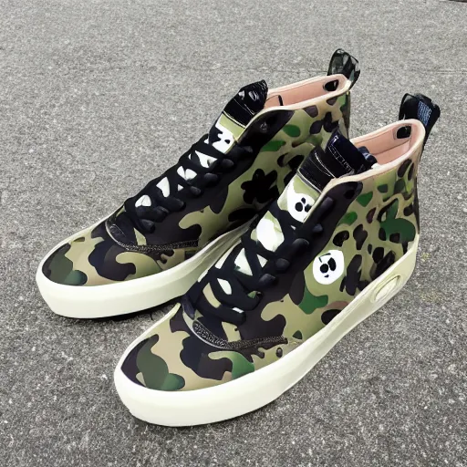 Image similar to bape abc camo all over