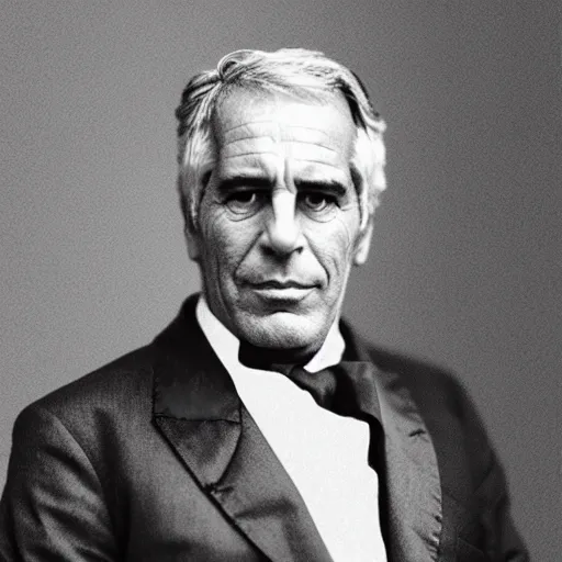 Prompt: official portrait of united states president Jeffrey Epstein, 1865