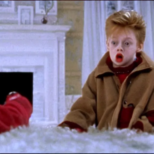 Image similar to home alone movie scene