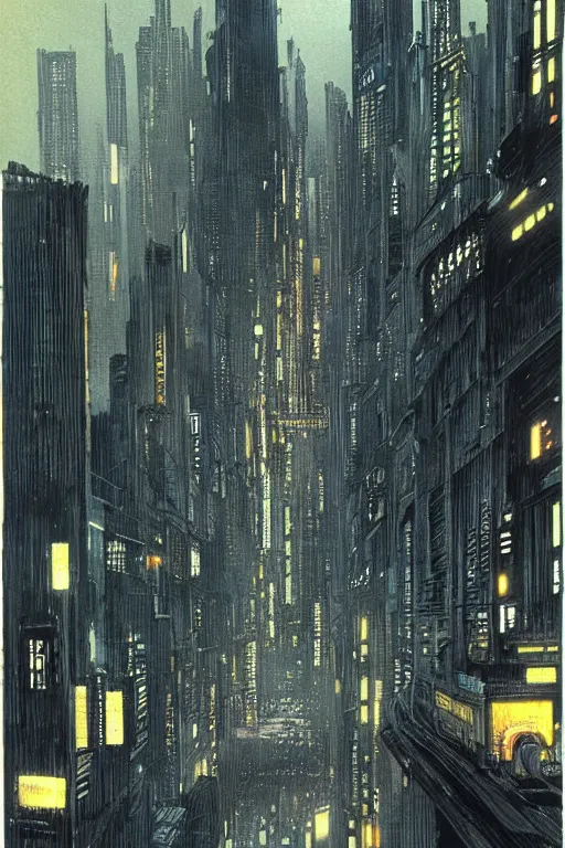 Blade runner 2024 concept art