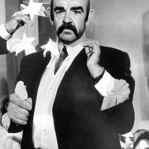 Prompt: sean connery as ruhollah khomeini