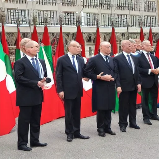 Prompt: Council of multiple Alexander Lukashenko