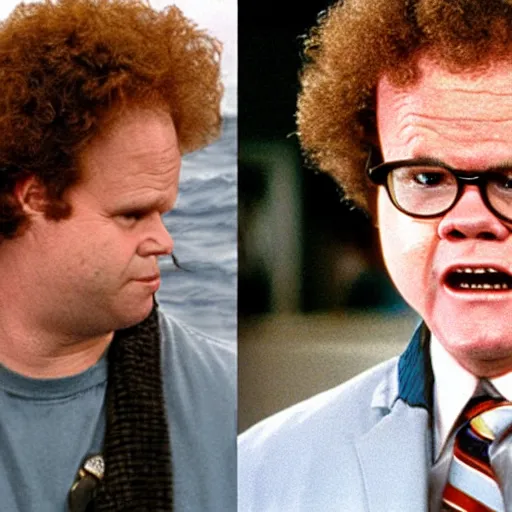 Image similar to Dr. Steve Brule appears in Bay Watch