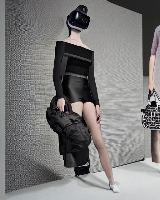 Image similar to leaked screenshot of Balenciaga's VR campaign