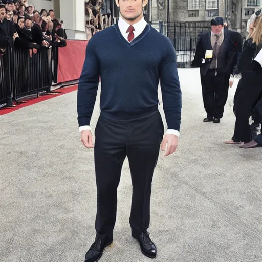 Image similar to Henry Cavill as Harry potter