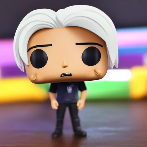 Prompt: XQC as a pop figure, 4k, high detail, high-resolution photograph, professional photography, ultra-detail