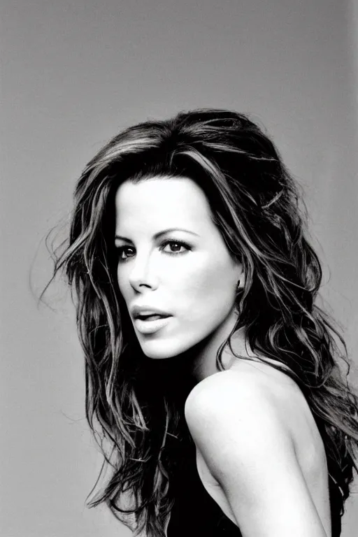 Image similar to kate beckinsale in the 8 0's, portrait shot 8 5 mm