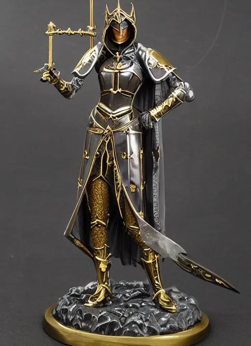 Image similar to 80mm, resin detailed model figure of Alchemy Imperial Princess knight gothic bronze