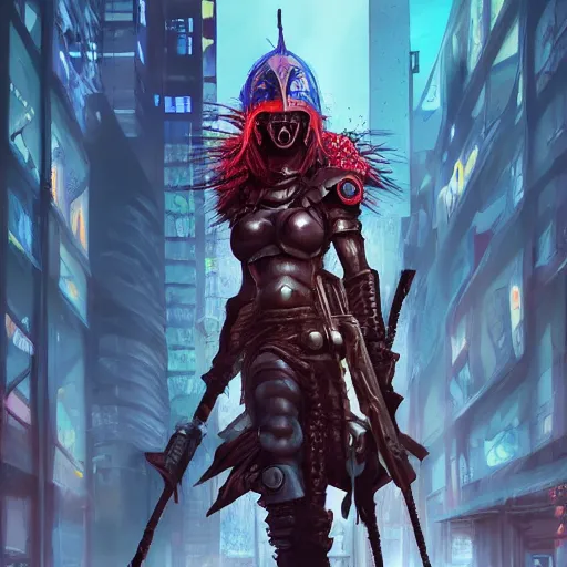 Image similar to cyberpunk viking helmet mask warrior goddess robot ninja fantasy, art gta 5 cover, official fanart behance hd artstation by jesper ejsing, by rhads, makoto shinkai and lois van baarle, ilya kuvshinov, ossdraws