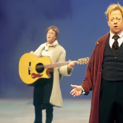 Image similar to arthur weasley performing WAP