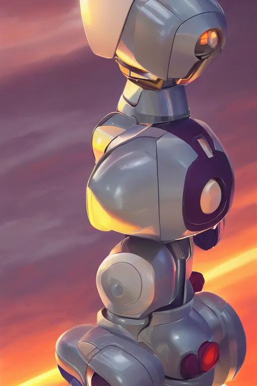 Image similar to metabots medabots medarotto medarot robot minimalist comics, behance hd by jesper ejsing, by rhads, makoto shinkai and lois van baarle, ilya kuvshinov, rossdraws global illumination ray tracing hdr radiating a glowing aura