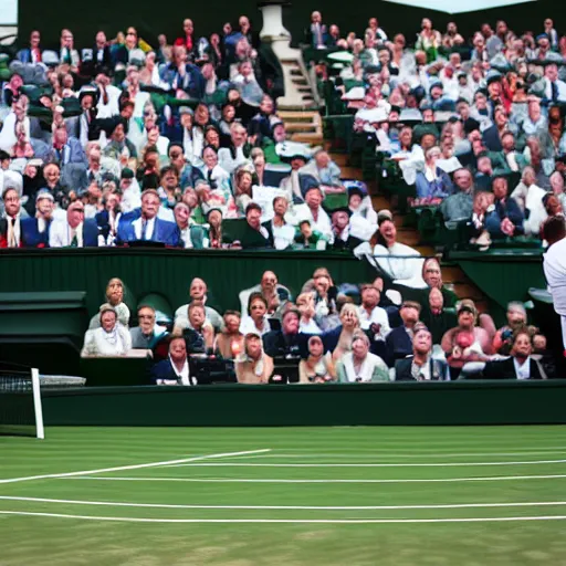 Prompt: Bowser wins Wimbledon