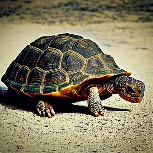 Prompt: “A cowboy tortoise”