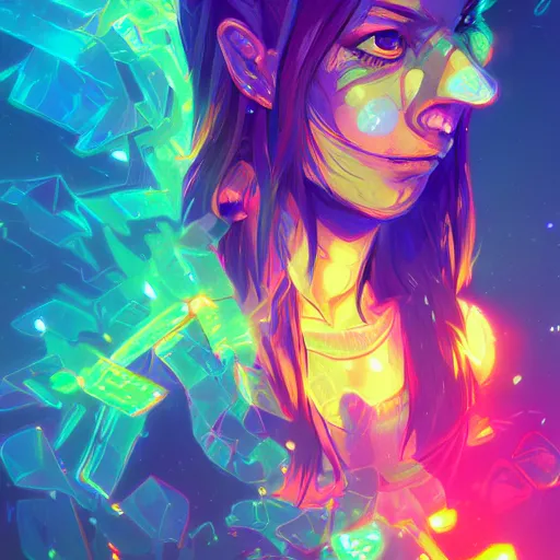 Image similar to skill magic deepdream radiating a glowing aura stuff loot legends stylized digital illustration video game icon artstation lois van baarle, ilya kuvshinov, rossdraws,