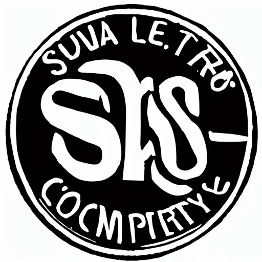 Image similar to a sharpie drawing of a logo for company s. s.
