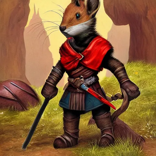 Image similar to Redwall Warrior