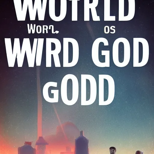 Image similar to a world without god