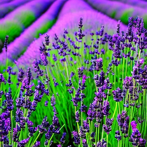 Prompt: lavender field, beautiful photo, landscape, beautiful lighting