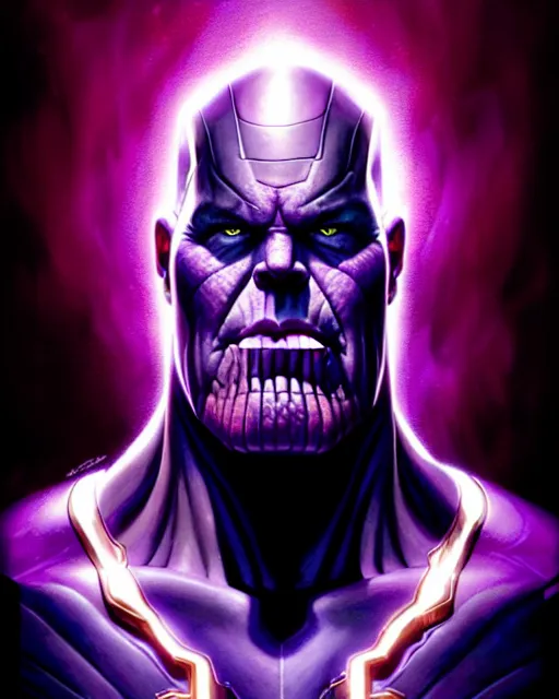 Thanos portrait, The Avengers digital art, intricate | Stable Diffusion |  OpenArt