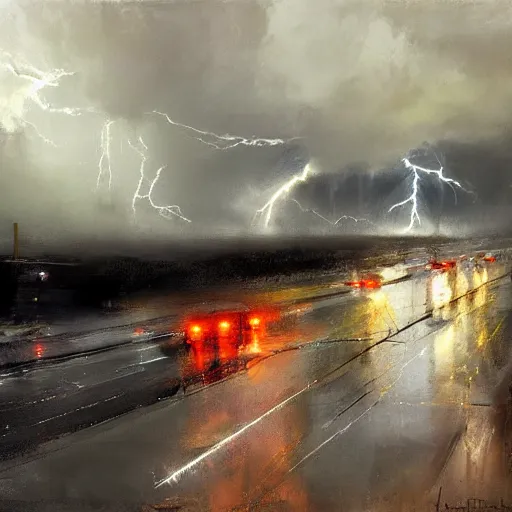 Image similar to lightning storm lightning all over the place bolts of lighting everywhere, realistic, ultrahd, jeremy mann painting