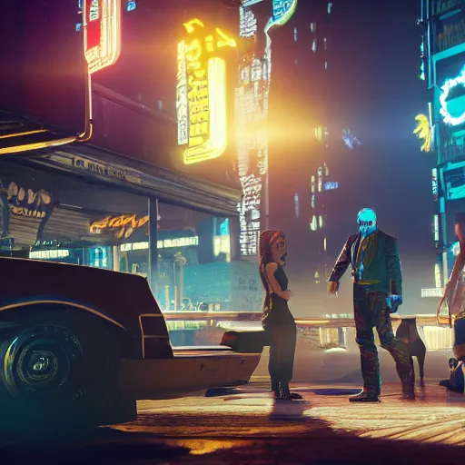 Image similar to ripper doc tragedy in Cyberpunk 2077. CP2077. 3840 x 2160