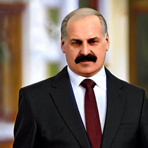 Image similar to Alexander Lukashenko wearing a suit and tie in Gothic III, Gothic III graphics