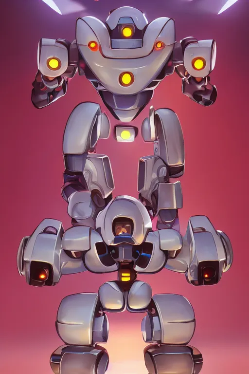 Image similar to metabots medabots medarotto medarot robot minimalist comics, behance hd by jesper ejsing, by rhads, makoto shinkai and lois van baarle, ilya kuvshinov, rossdraws global illumination ray tracing hdr radiating a glowing aura