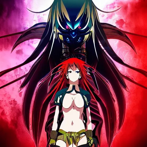 Image similar to anime key visual of the predator