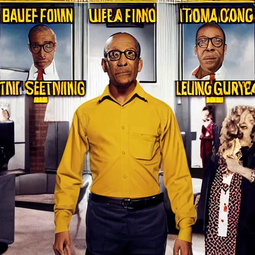 Prompt: gus fring chest