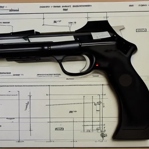 Image similar to direct energy weapon, emr, technical drawing