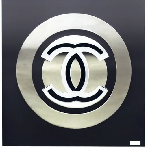 Image similar to chanel logo made out of smoke