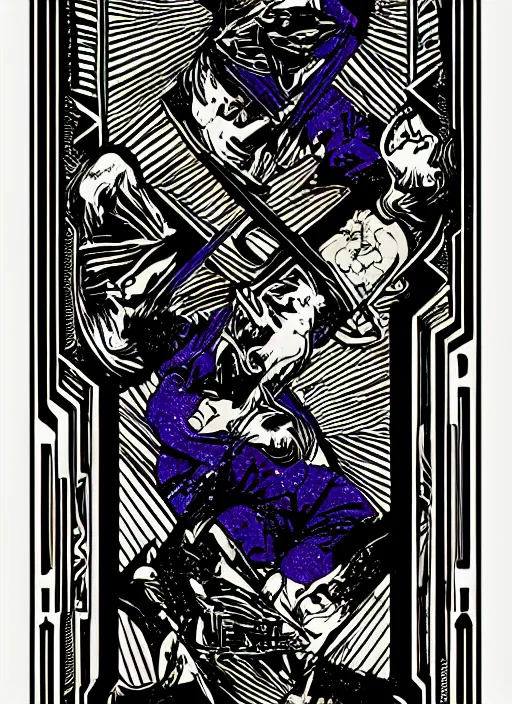 ArtStation - Tarot card in The last of us