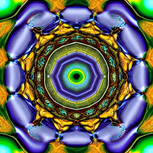 Image similar to three dimensional multilayered pattern vortex inside a hexagonal shape from the twisting nether, swirling, intricate detail, complex, jade, gold, silver, obsidian, ornate,