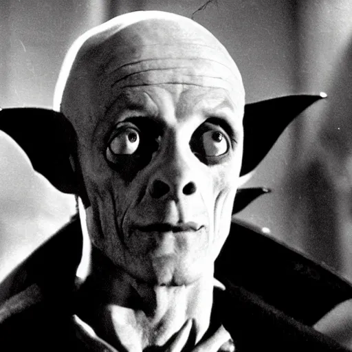 Image similar to Christopher Lloyd in Nosferatu (1922)