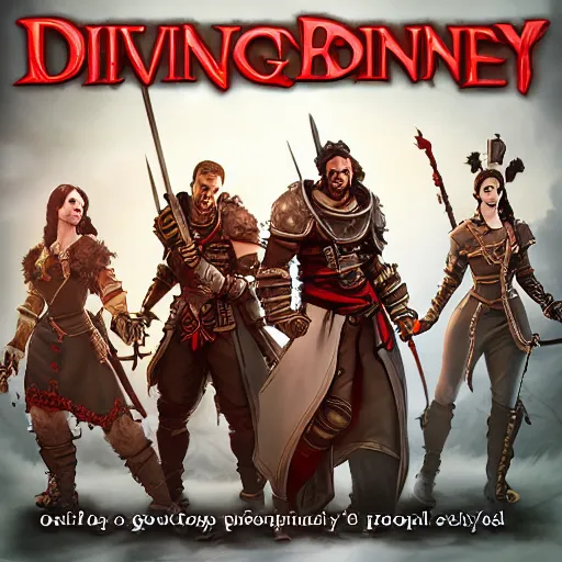 Image similar to a group icon for a discord group of people that play divinity original sin 2 definitive edition