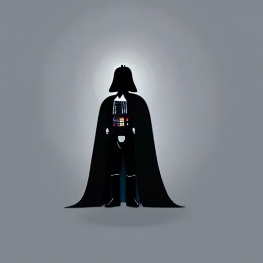 Image similar to darth vader, artwork by goro fujita