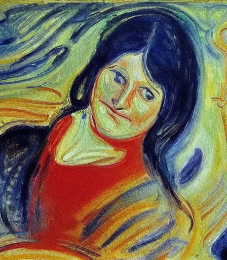 Prompt: impressive high quality high detail painting by edvard munch, hd,