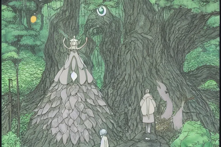 Image similar to lorien by studio ghibli,