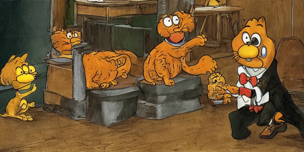 Image similar to garfield