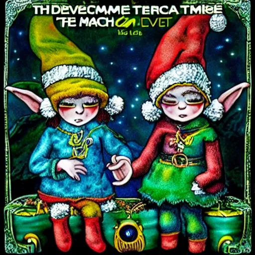 Image similar to The DMT Machine Elves