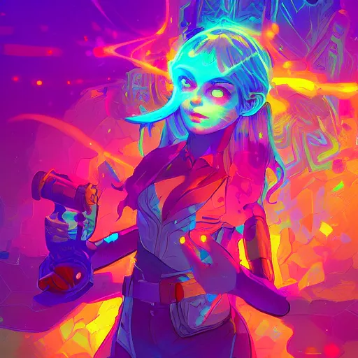 Image similar to skill magic deepdream radiating a glowing aura stuff loot legends stylized digital illustration video game icon artstation lois van baarle, ilya kuvshinov, rossdraws,