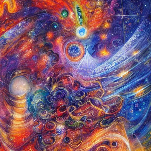 Image similar to Liminal space in outer space by Josephine Wall