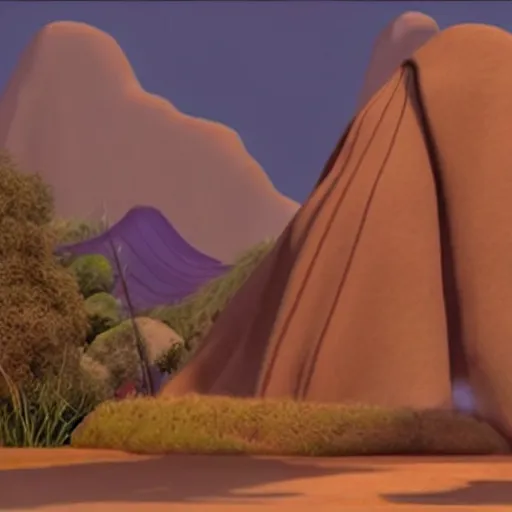 Image similar to Moses from the Bible as seen in Disney Pixar's Up (2009)