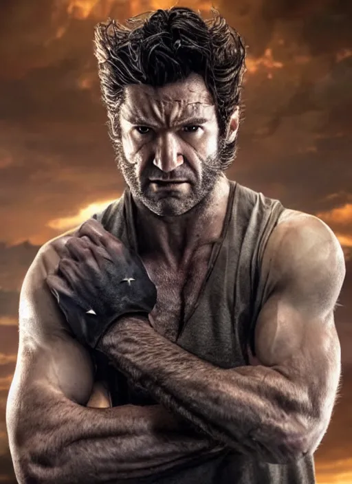 Prompt: Steven Crowder cast as Wolverine , still from Marvel movie, hyperrealistic, 8k, Octane Render,