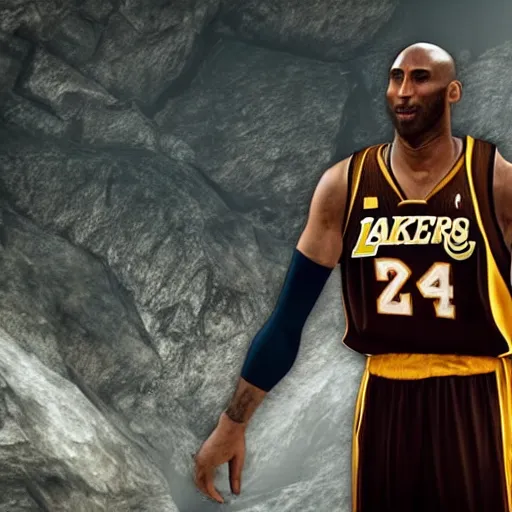 Image similar to kobe bryant in skyrim