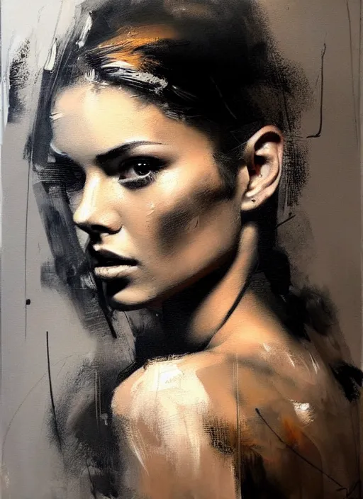 Prompt: painting of a gorgeous young woman in the style of Guy Denning, realistic, sharp focus, 8k high definition, insanely detailed, intricate, elegant, art by Guy Denning