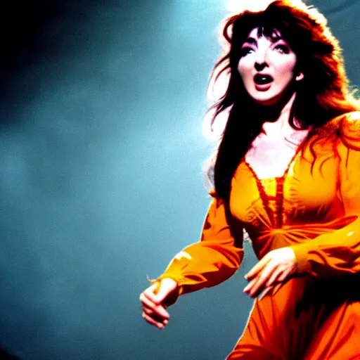 Image similar to Kate Bush Album Running up that hill, high resolution 4K HD