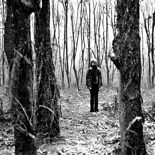 Image similar to blair witch project,