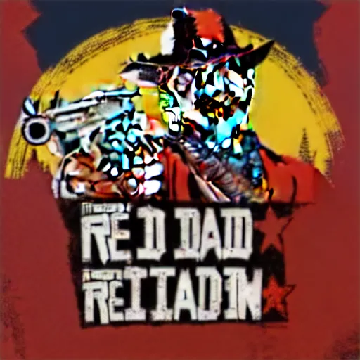 Prompt: red dead redemption logo